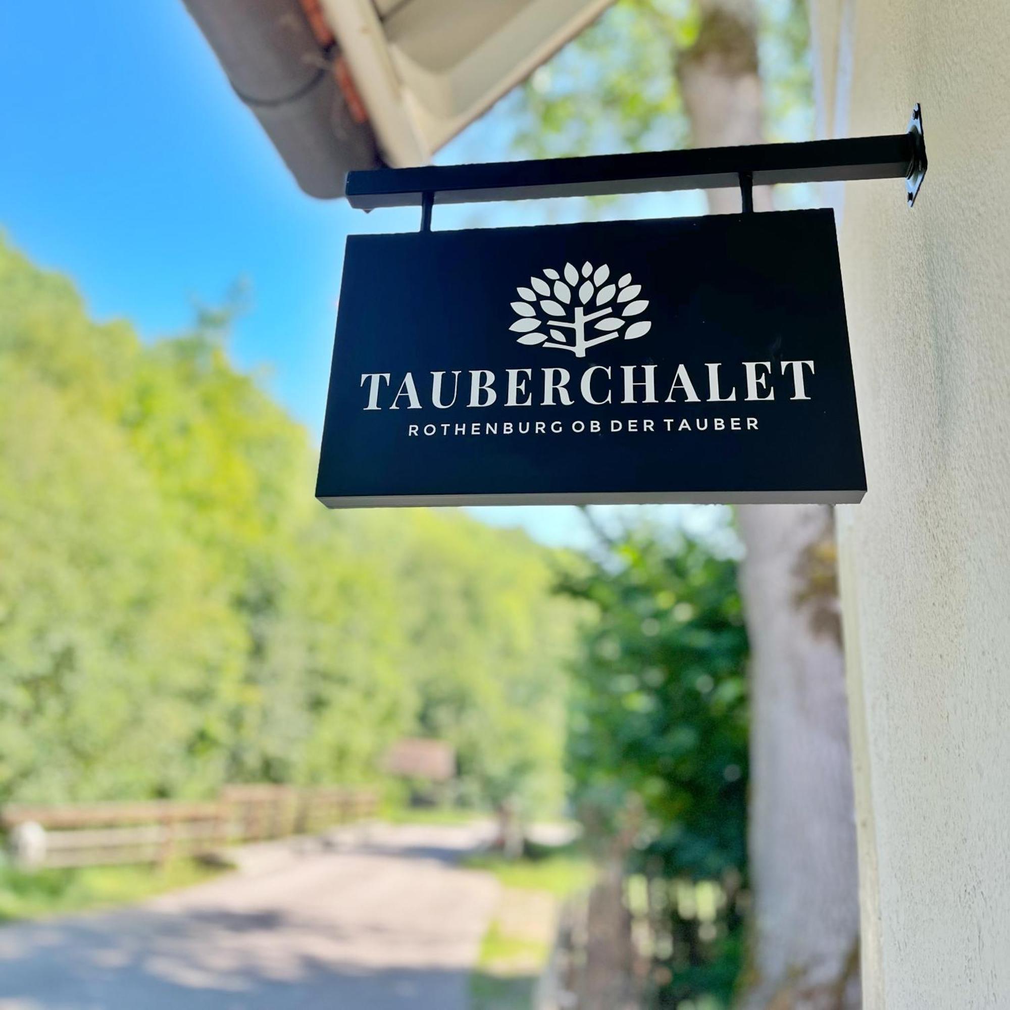 Tauberchalet I Private Spa, Garten Und Kaeltekick I 10Min Walk To Historic Old Town Rothenburg ob der Tauber Ngoại thất bức ảnh