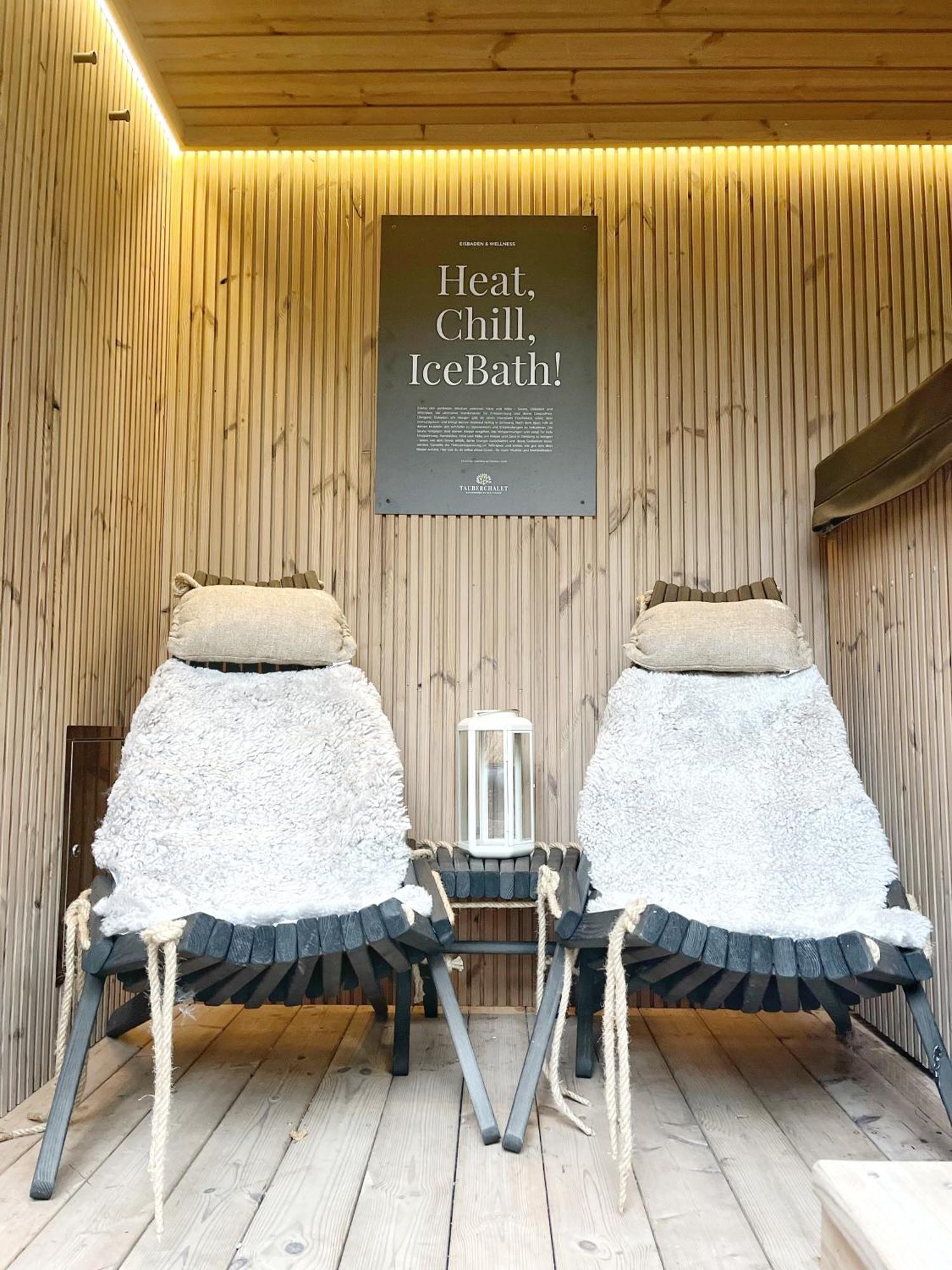 Tauberchalet I Private Spa, Garten Und Kaeltekick I 10Min Walk To Historic Old Town Rothenburg ob der Tauber Ngoại thất bức ảnh